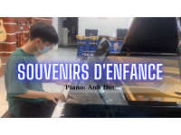 Souvenirs D'enfance piano | Anh Đức | Lớp nhạc Giáng Sol Quận 12